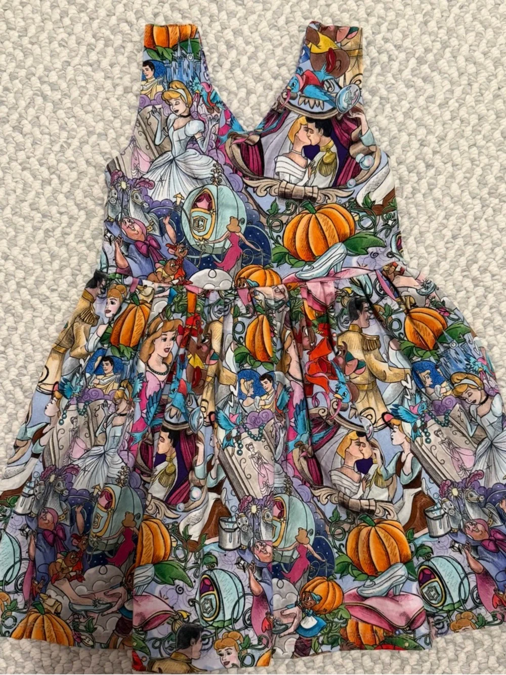 Cinderella custom bow back dress Paige’s Pretties